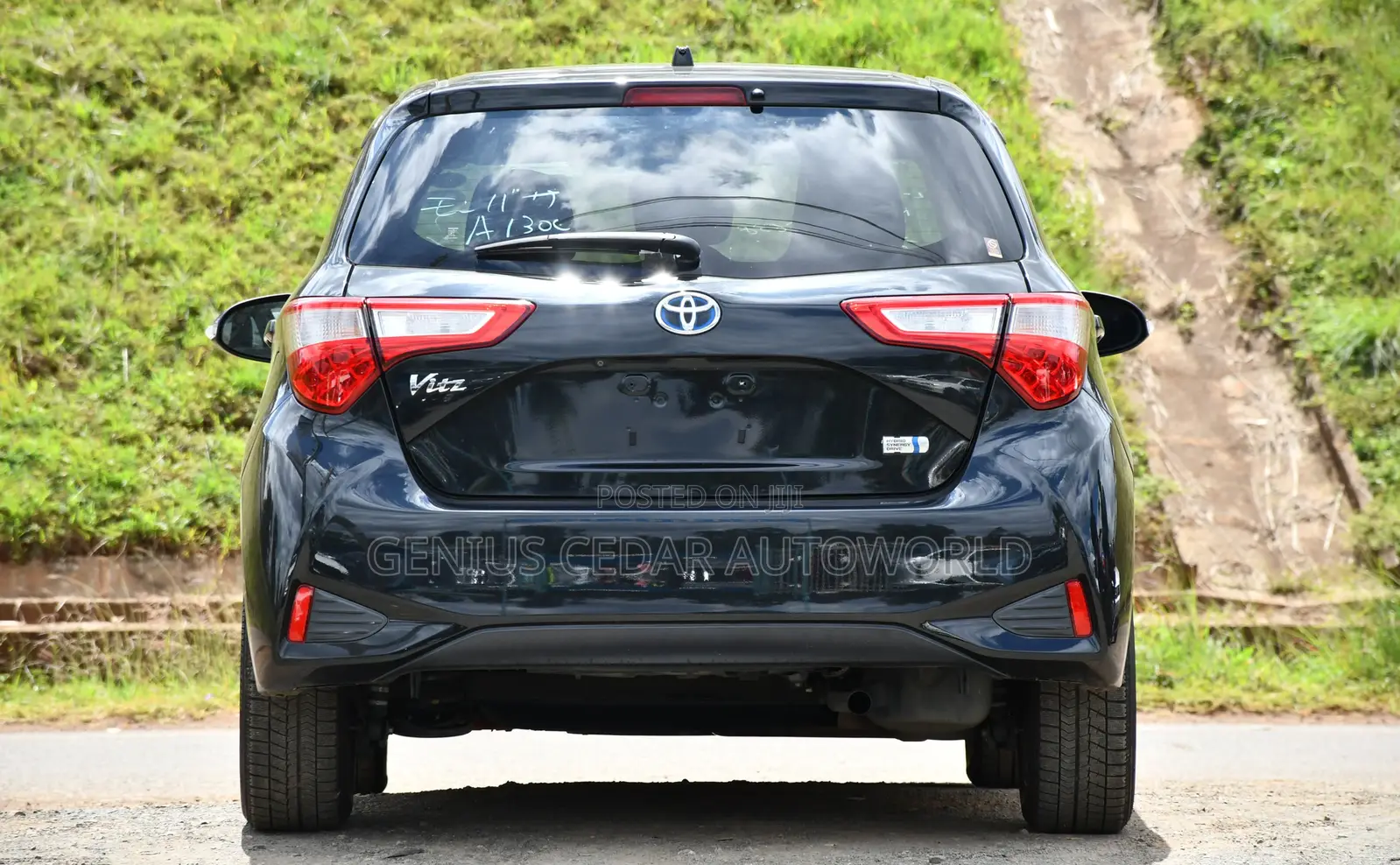 Toyota Vitz 2017 Black