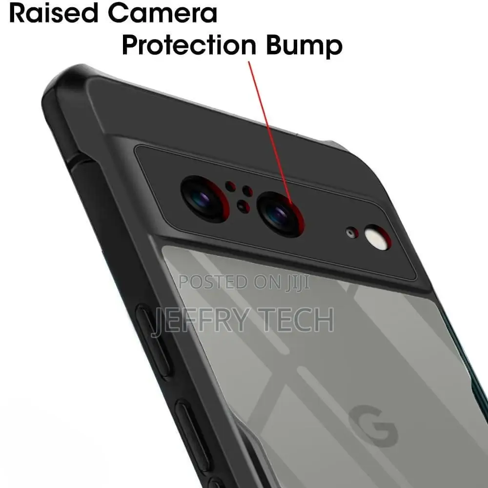 Crystal Clear Back Cover Case for Google Pixel 8 | 360 Degre