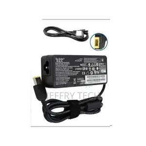 Lenovo Computer Charger LEN 20V 2.25A Square End --Black+Lap