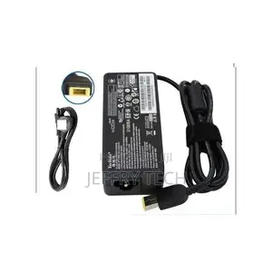 Lenovo Computer Charger LEN 20V 2.25A Square End --Black+Lap