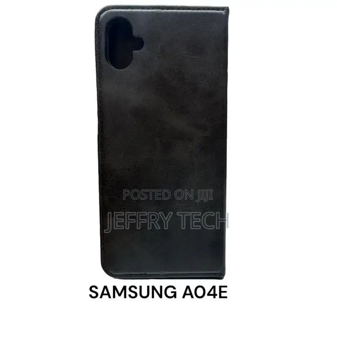 Samsung A04E Compatible Flip Case Black