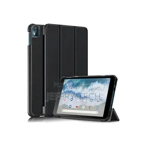 Nokia Magnetic Flip Case Video Support for Nokia T21 Black