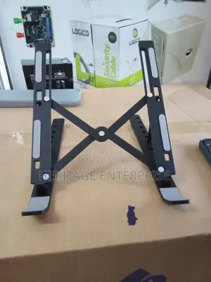 Laptop Stand Metallic Laptop Stand.