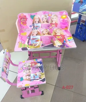Pink Study Kids Table