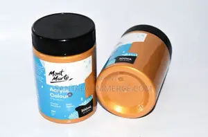 Gold Acrylic Paint – 300ml Monte Marte