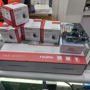 4 Complete Set Hikvision CCTV Cameras