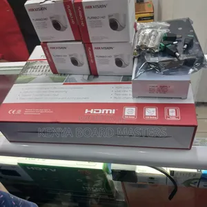 Hikvision 4 CCTV Set Cameras // New 2024