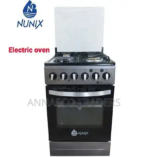 QUALITY Nunix 50 * 55cm Cookers 3 Gas, 1 Hotplate