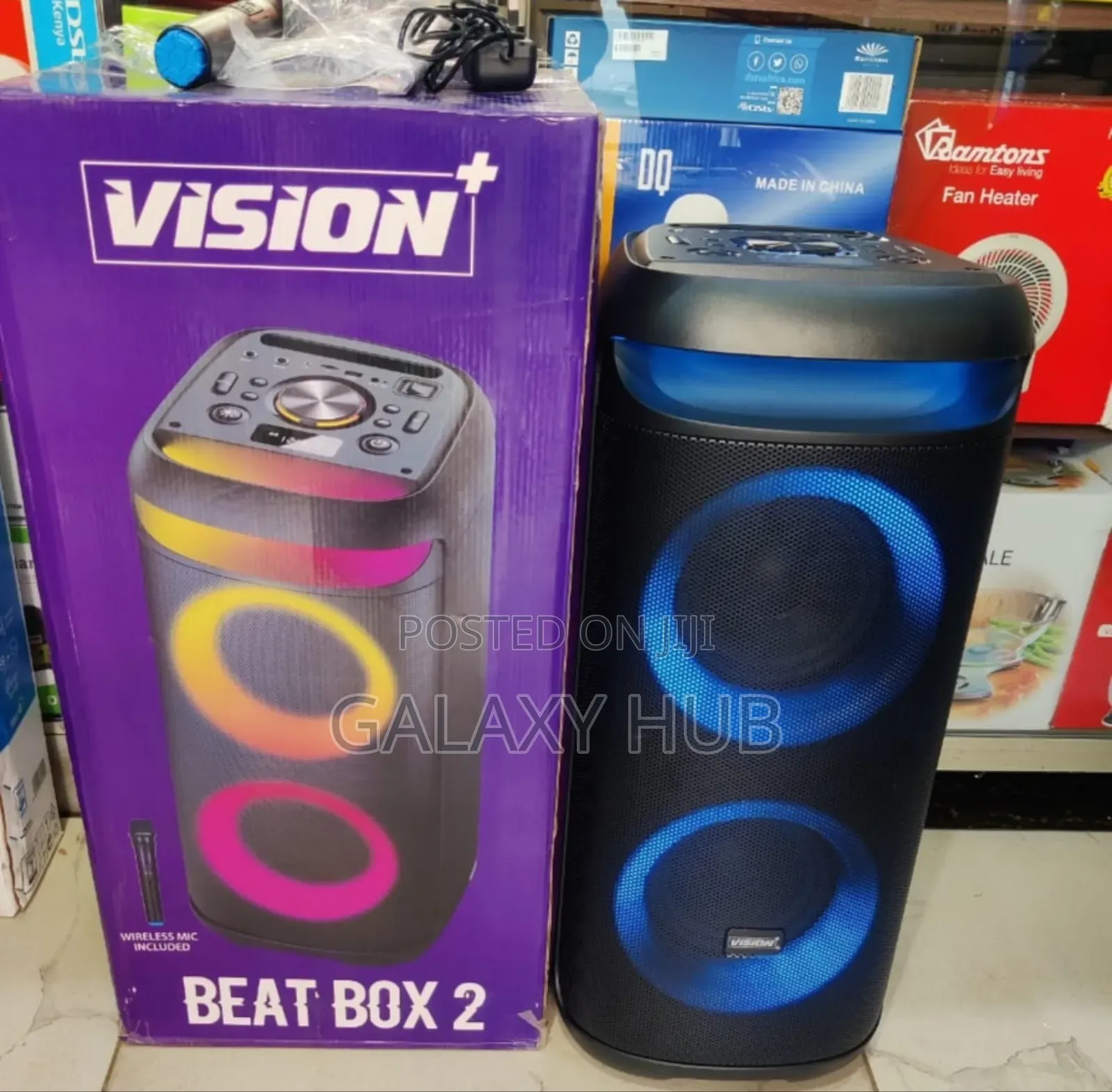 Vision Plus Beat Box 2 With Wireless Microphone