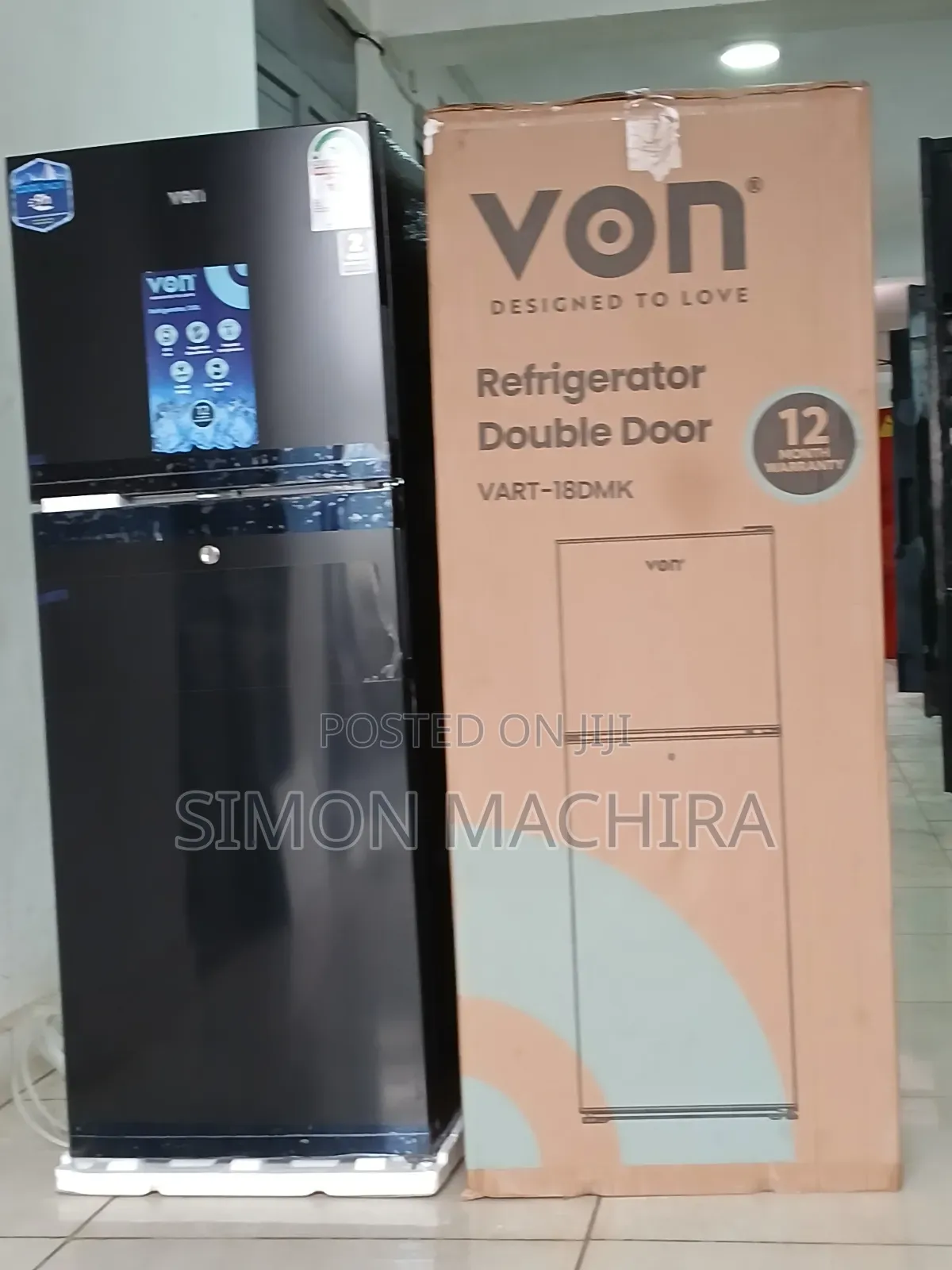 Von 138L VART-18DMK Fridge