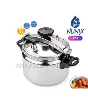 Aluminium Pressure Cooker - Explosion Proof - 5 Litres