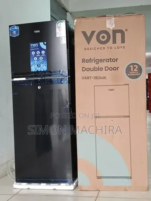 Von 138L VART-18DMK Fridge. Black