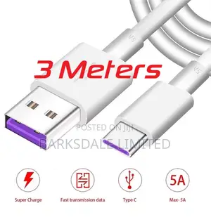 3 Meter USB C to a Charger QC 480mbps Data Transfer