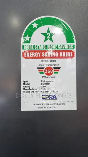 TCL 249L P326TMS Top Mounted Refrigerator