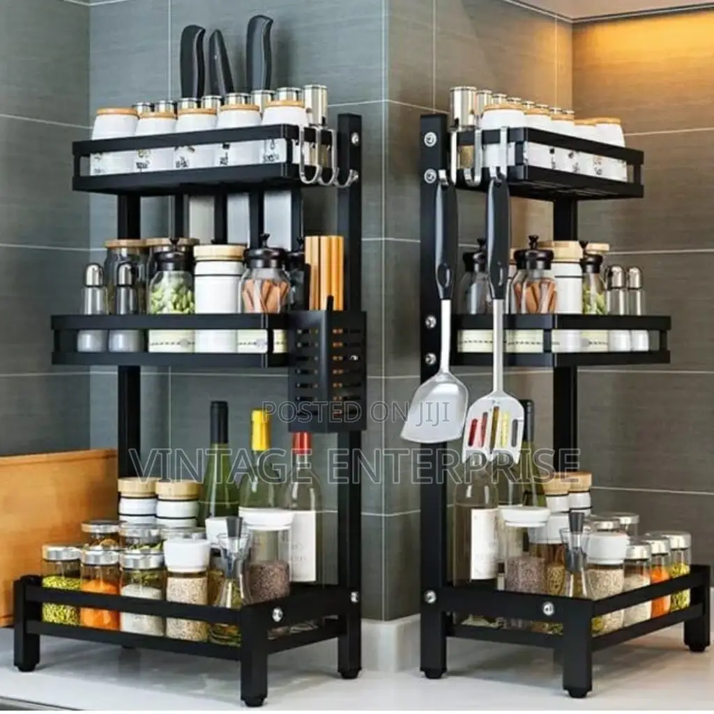 3 Tier Multifunctional Spice Rack.