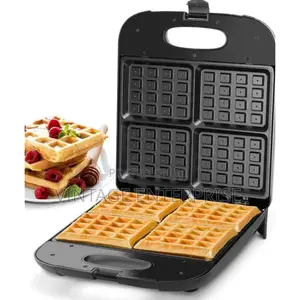 4 Slice Electric Waffle Makers .