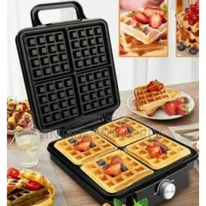 Electric 4 Slice Waffle  