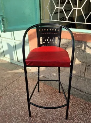 Hihigh-Quality Laser Cut Powder-Coated High Stools.