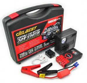Emergency Portable Car Jump Starter Kit With Airpump,Pwrbank