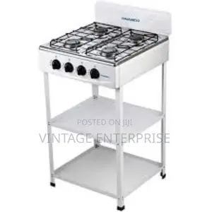 Four Burner Gas Cooker With Floor Standing 