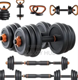 50kg 6in1 Dumbbell/Kettlebell