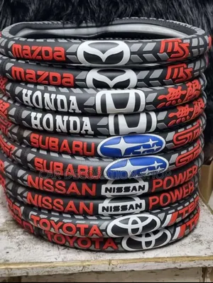 Mazda,Nissan,Toyota,Honda,Subaru Rubber Steering Wheel Cover