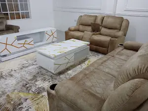 5 Seater Semi Recliner Sofa