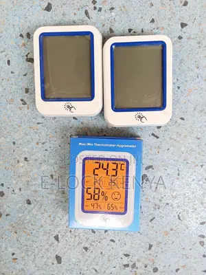 School Hygrometer With Integrated Temperature Gauge