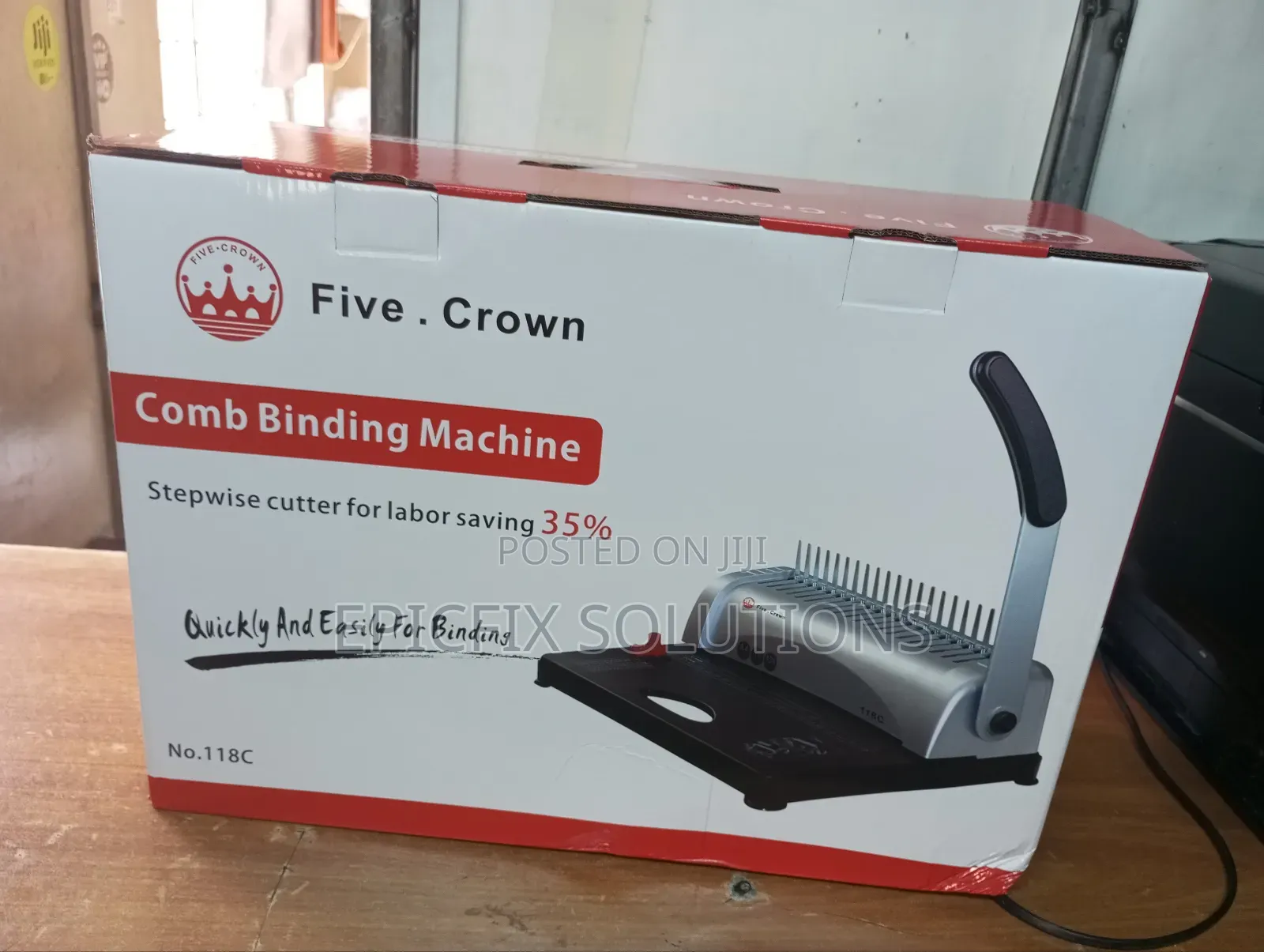 Comb Binding Machine Available and Very Affordable