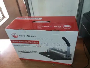 Comb Binding Machine Available and Very Affordable