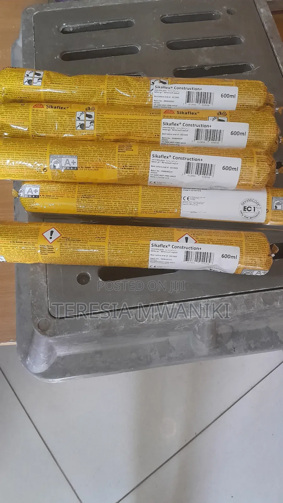 Sika Sikaflex Construction Plus 600ml Sausage