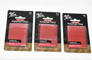 Polymer Clay – Metallic Red