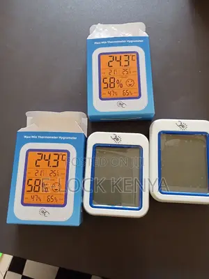 Real Working Thermometer Hygrometer