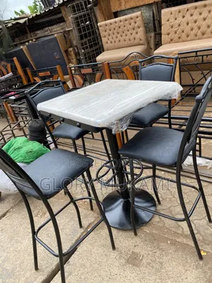 Restaurants and Bar High Chair and Table