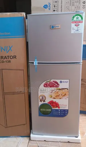 ✓ Nunix 138l Top Freezer Fridge.