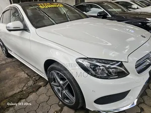 White 2017 Mercedes-Benz C200 - Premium Compact Car