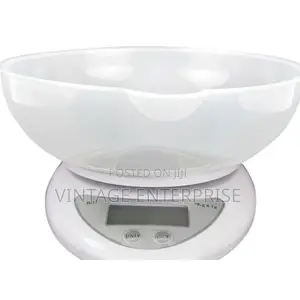 Digital Kitchen Scale With Bowl (Model No 138).(5kgs )
