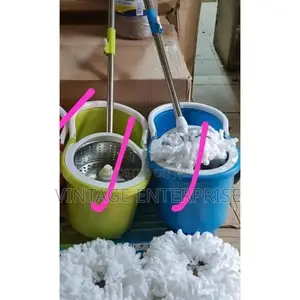 Multipurpose Mob With Bucket (Multicolor) °••