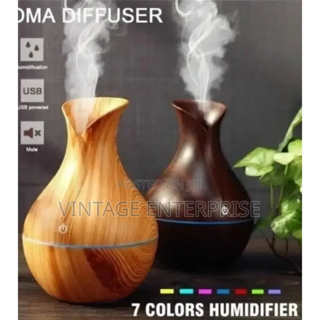 Ultrasonic Aroma Air Humidifier (Air Humidifier) •