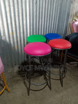 High Stools Backless Powder Coated