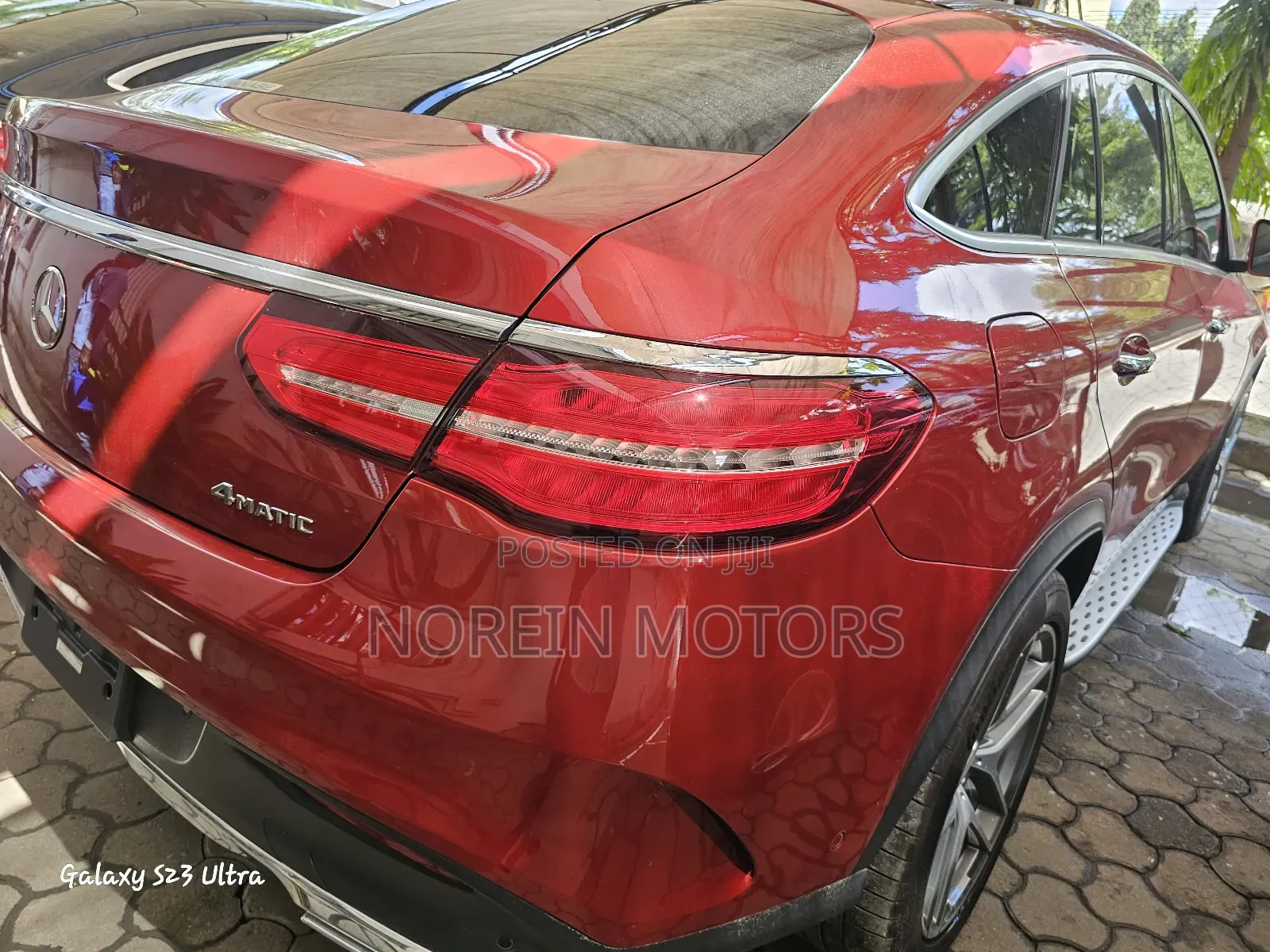 Mercedes-Benz GLE-Class 2018 Red