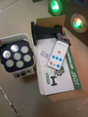 Solar Monitoring Lamp.Remote Controlled,Human Motion Sensor