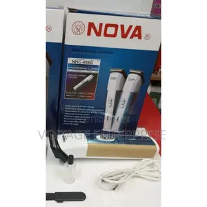 Rechargeable Nova Shaver Electric Trimmer  
