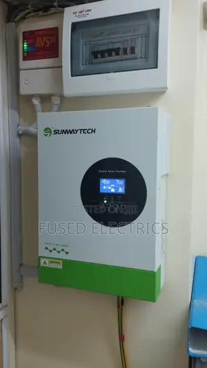Solar System and Power Backup Installation