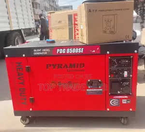 Heavy-Duty Pyramid Silent Diesel Generator 8.5kva With ATS