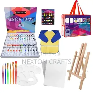Artist Starter Kit - 24 Colours of Acrylic Paints
