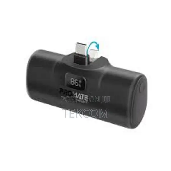 Powerup-c.Black Promate Powerbank