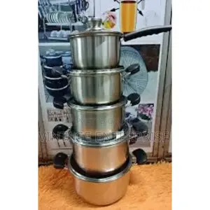 10pcs JP Stainless Steel Kitchen Cookware .