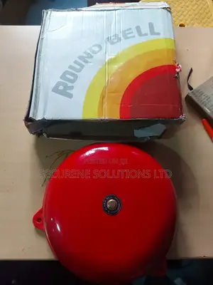 Red Round Electric Bell 200mm/8inches