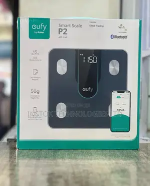Eufy Smart Scale P2 Digital Body Scale With Wi-Fi, BMI Bl